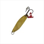 Oscillating fishing lure, Regal Fish, model 8016, 22 grams, golden color
